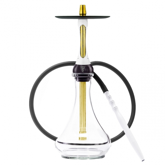 Cachimba Alpha Hookah Model S Snow White 