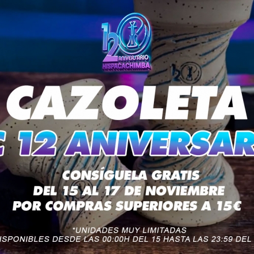 ¡CAZOLETA 12 ANIVERSARIO!