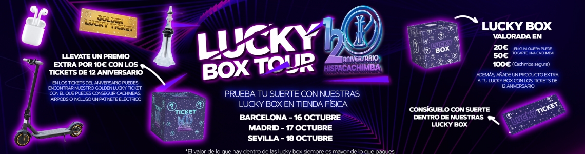 LUCKY BOX TOUR 12 ANIVERSARIO