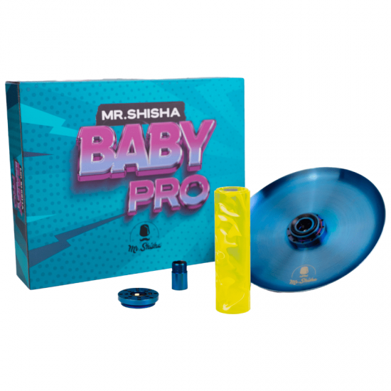 Kit Mr Shisha Baby Pro Blue